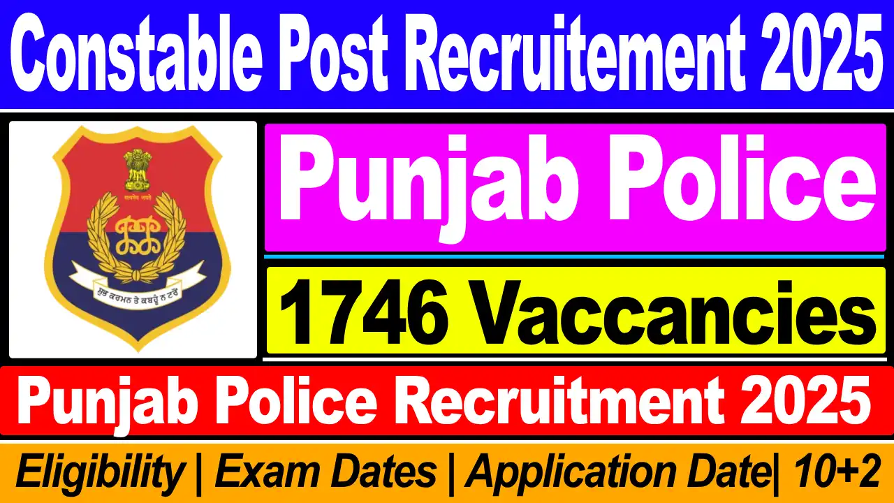 punjab-police-recruitment-2025