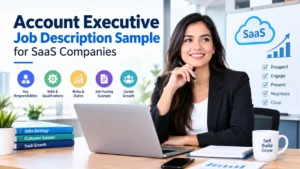 Account Executive Job Description Sample for SaaS Companies